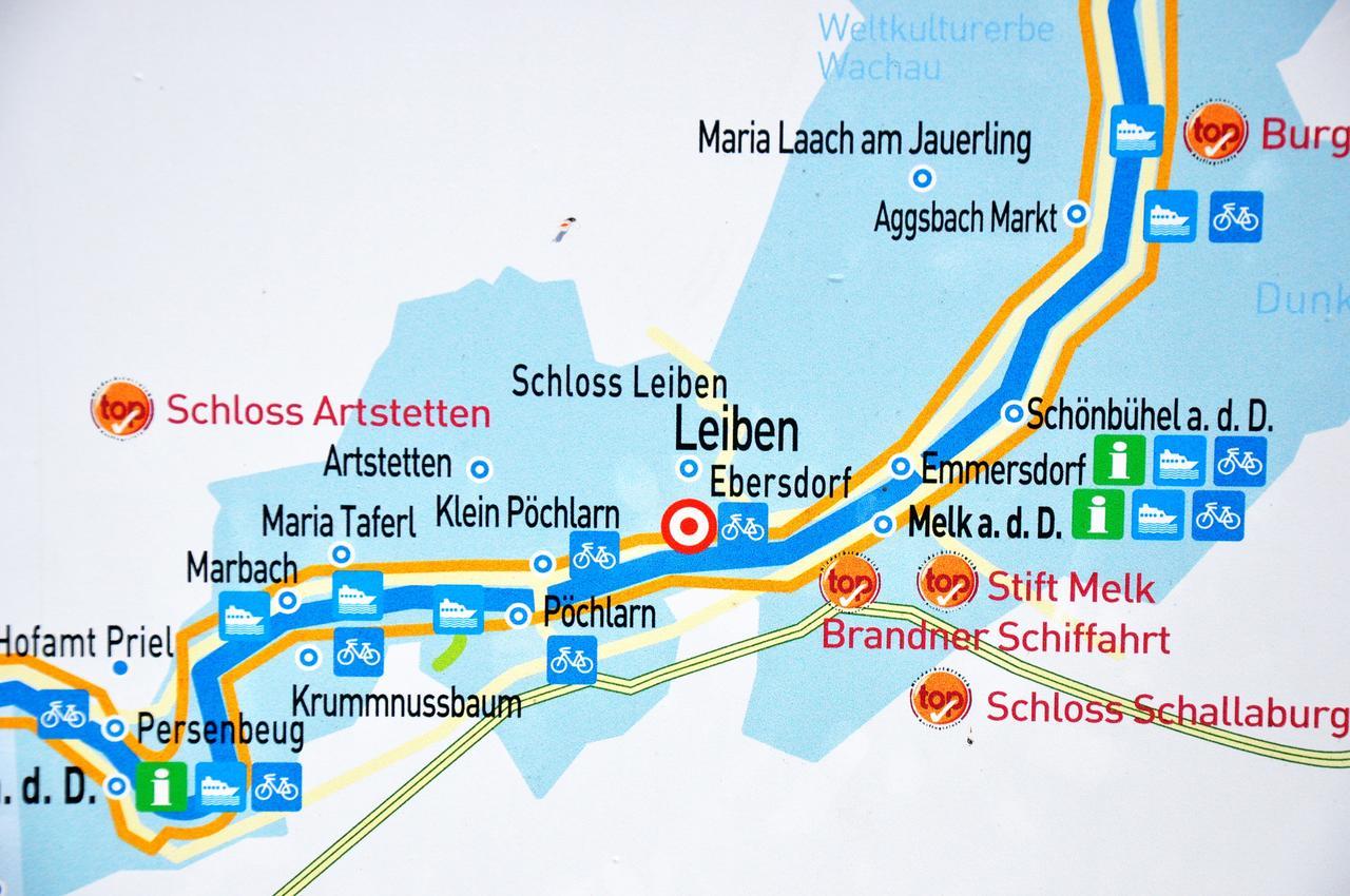 Gaestehaus Wachau Leiben ภายนอก รูปภาพ